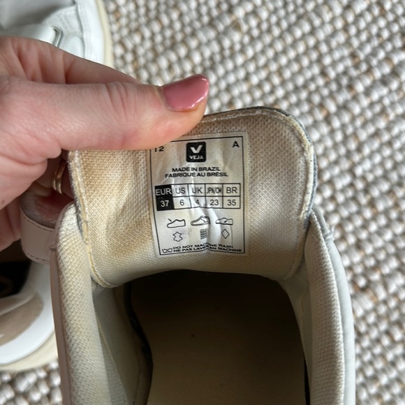 Veja Recife Logo Sneaker White-Natural - Picture 5 of 6